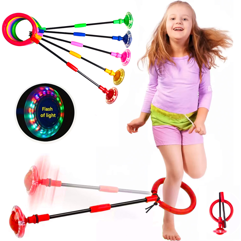 Kids Outdoor Adventure - Flash Springseil Ball Kinder Ein Fuß