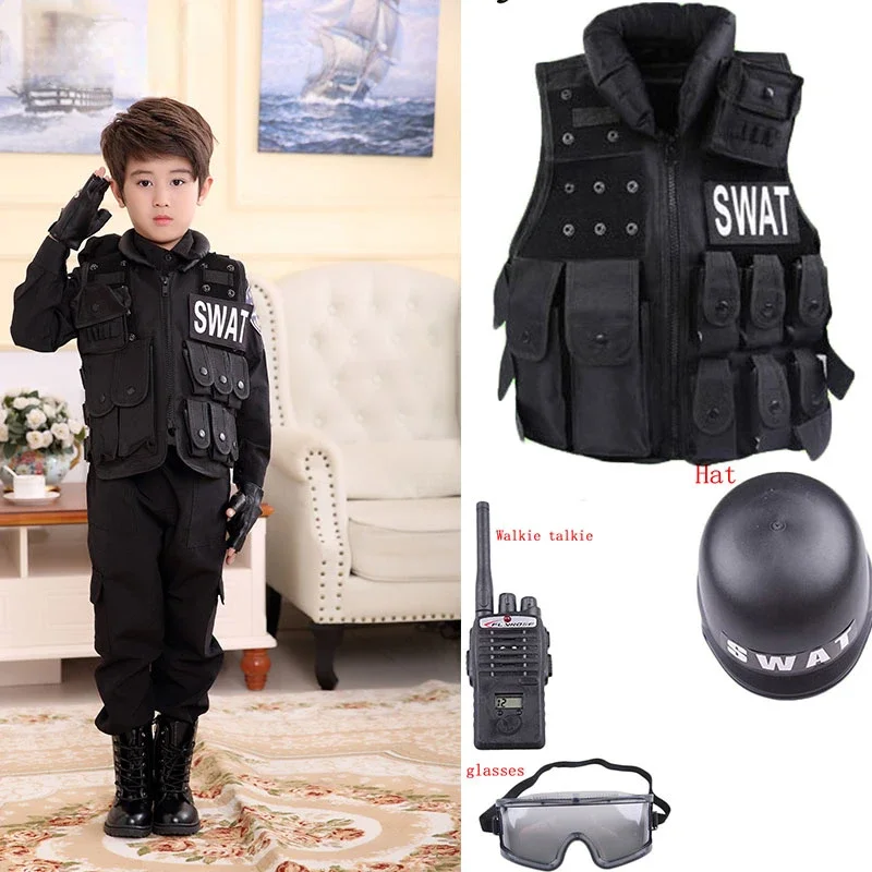 Kids Outdoor Set - 2025 Halloween Kinder Jagd Militärische Taktische