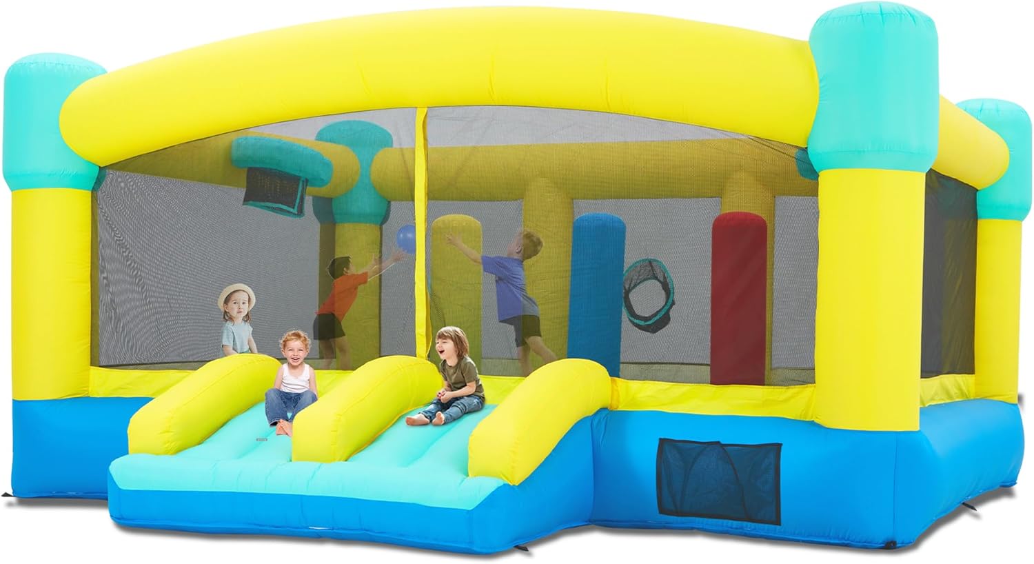 Kids Outdoor House - Große Hüpfburg, 15 x 14,8 FT