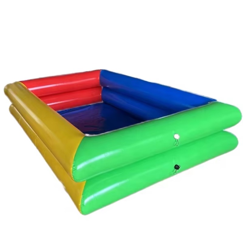 Kids Outdoor House - Maßgefertigter Kommerzieller Outdoor-Doppelschicht-Aufblasbarer Wasserpool für Kinder