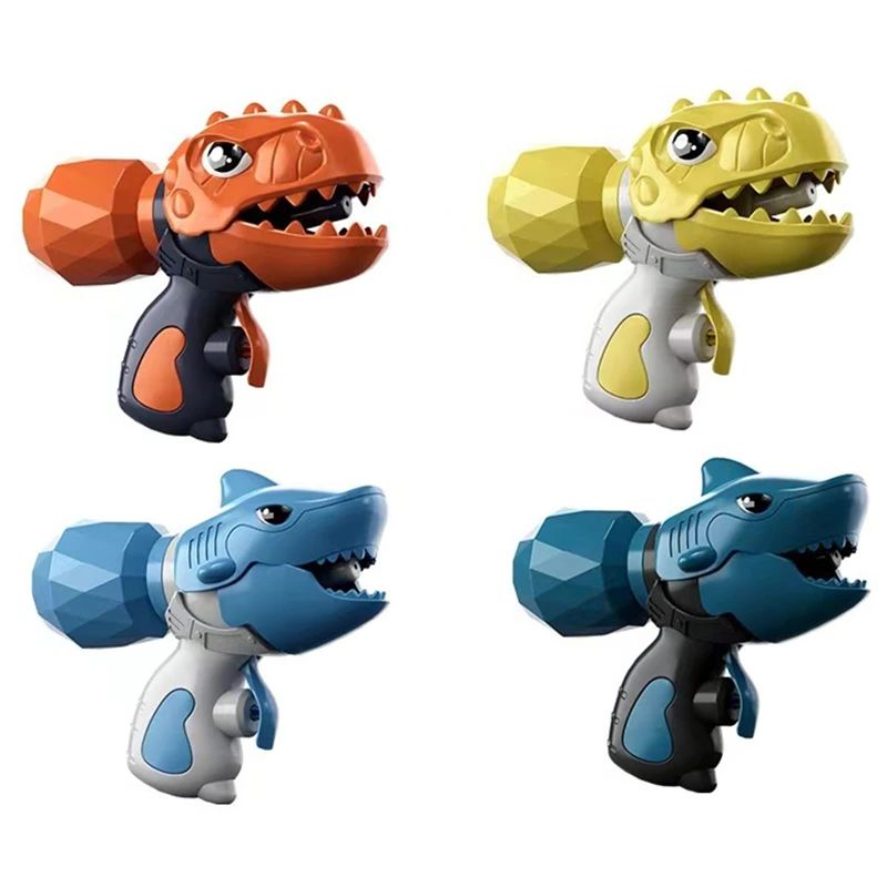 Kids Outdoor Adventure - Neue niedliche Dinosaurier Hai schieben Strand