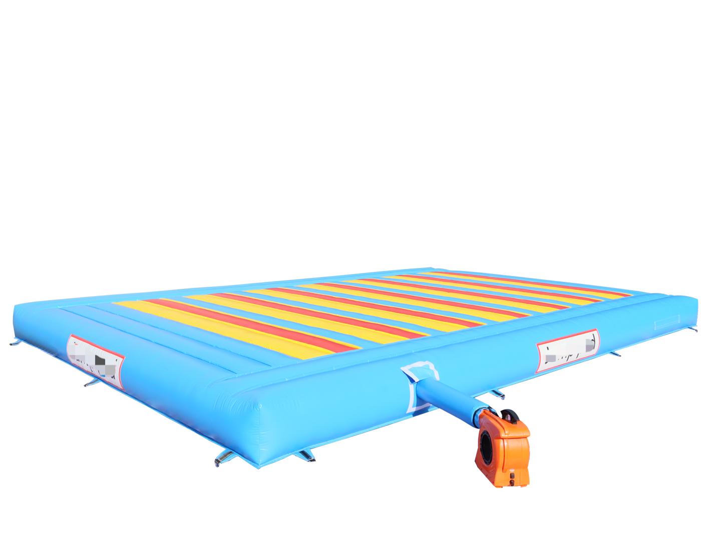 Kids Outdoor Jump House - Aufblasbare Hüpfunterlage für Fitnessstudio, Fitnessmatte, Kissen