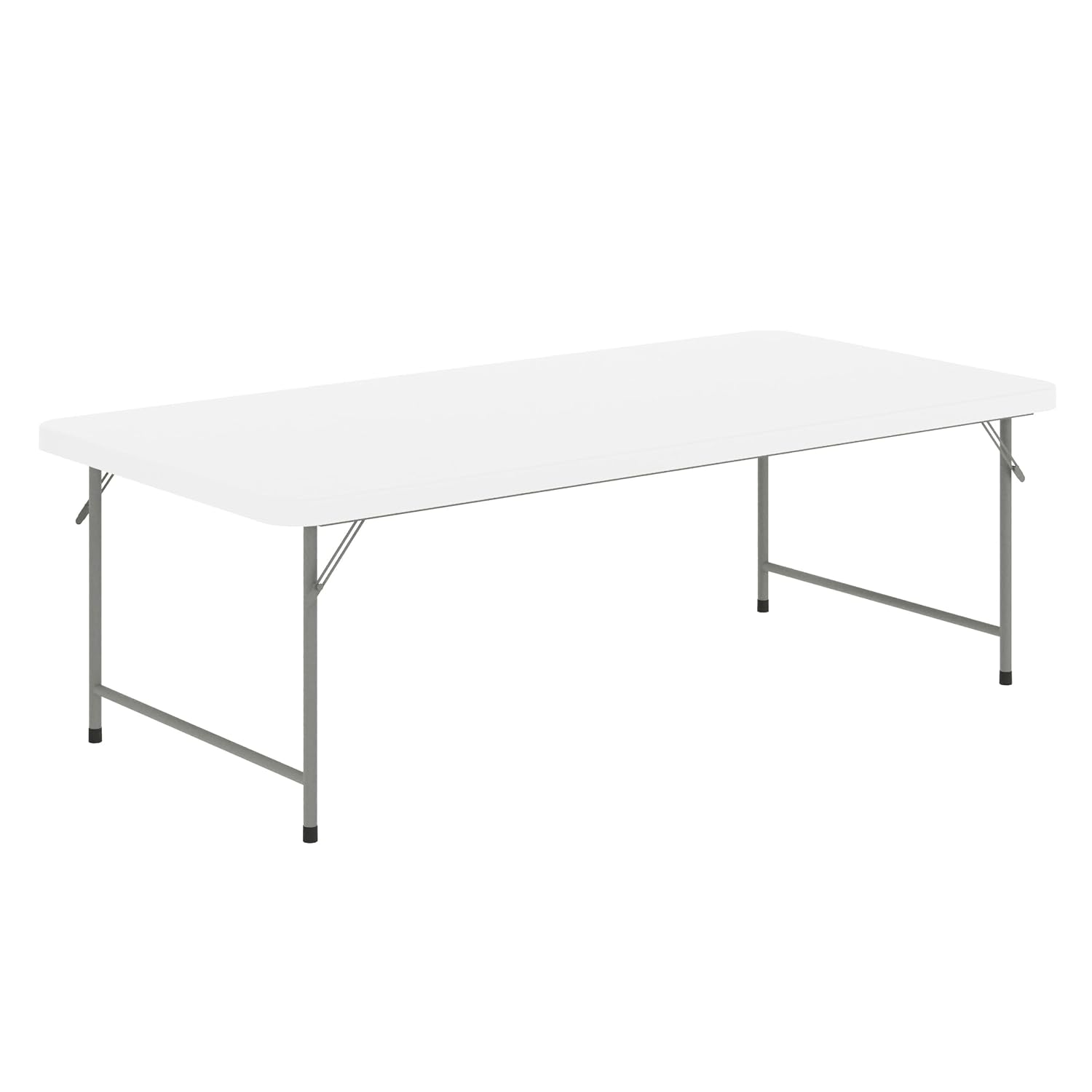 Kids Outdoor Table - Kinder-Klapptisch aus Kunststoff, 1,50 m, Granitweiß,