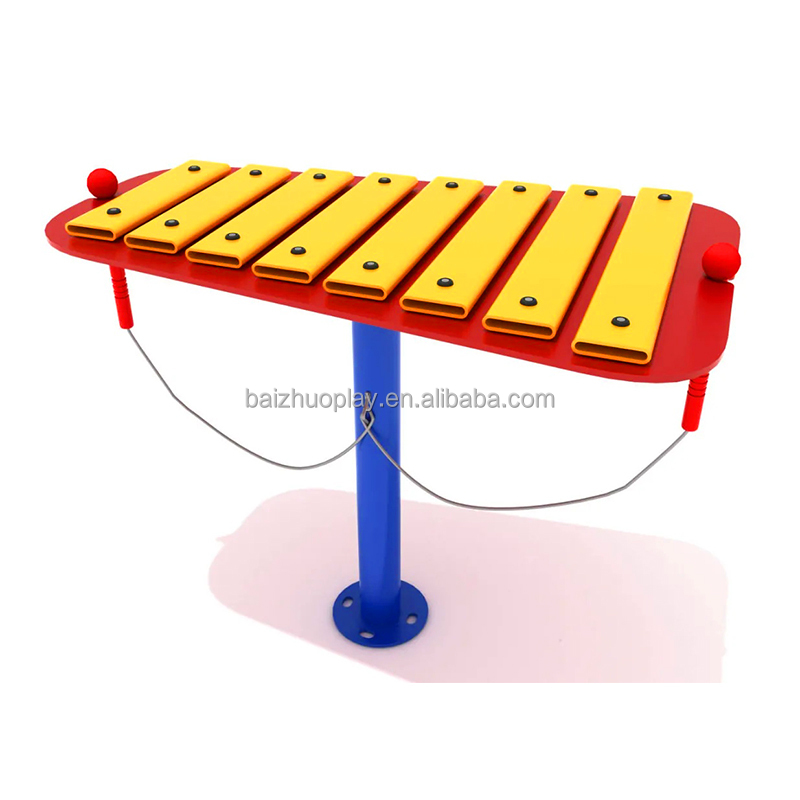 Kids Outdoor Instruments - Kinder-Outdoor-Metall-Xylophon, Schlaginstrument, Kindergarten, Park, Spielplatz, Musikpädagogische