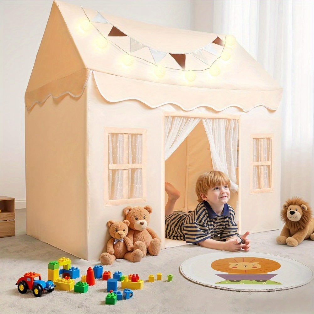 Kids Outdoor Wendy House - JOYFY Kinder-Spielzelt für Drinnen und Draußen