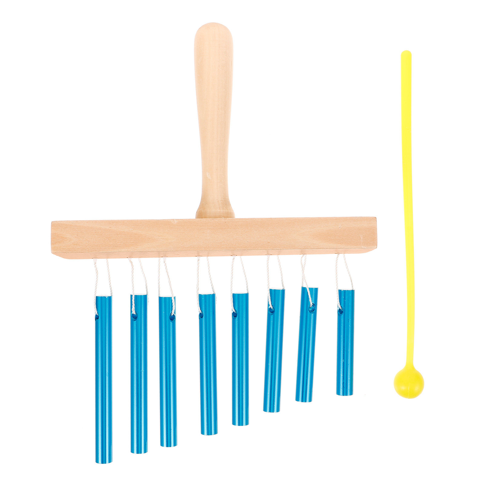 Kids Outdoor Instruments - 8-Bar-Orff-Musikinstrument aus massivem Aluminium, angenehmer Klang