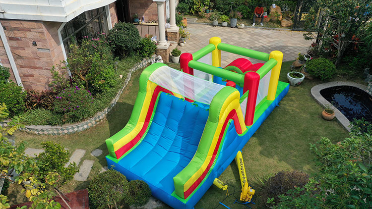 Buntes Aufblasbares Hüpfhaus f – Kids Outdoor Jump House Bewertung und Preis
