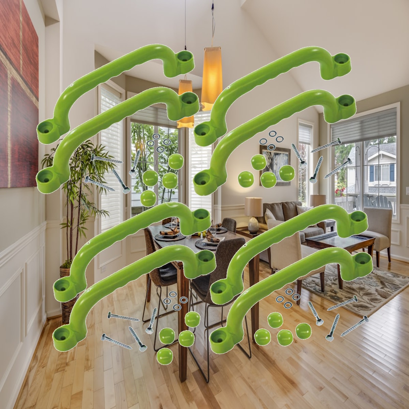 8x Klettergriffe Kindergeschen – Kids Outdoor Climbing Frame Bewertung und Preis