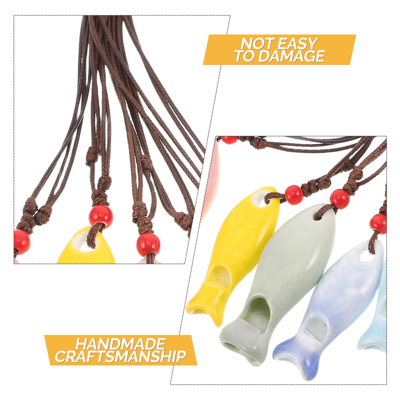 5 Stück Keramik-Fischpfeifen-A – Kids Outdoor Instruments Bewertung und Preis