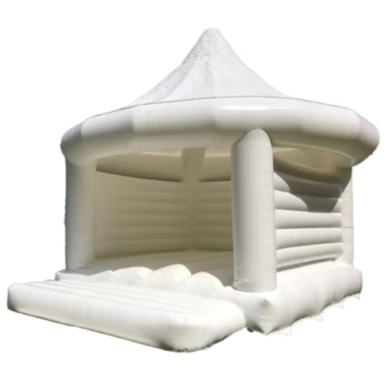 Aufblasbares Weißes Hochzeits- – Kids Outdoor House Bewertung und Preis