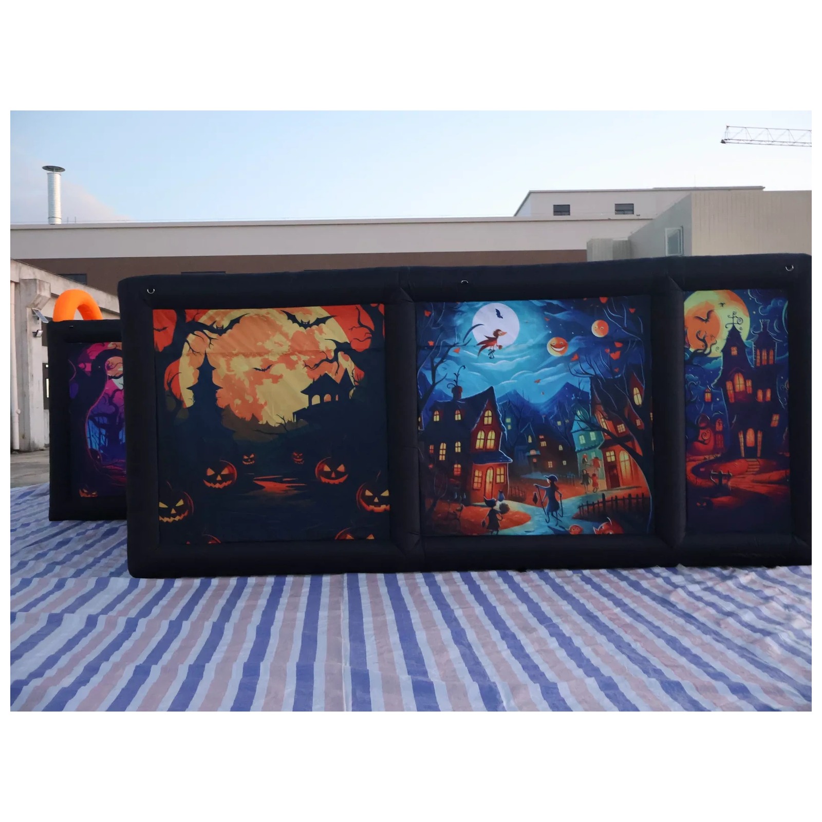 Großes aufblasbares Halloween- – Kids Outdoor Party Venue Bewertung und Preis