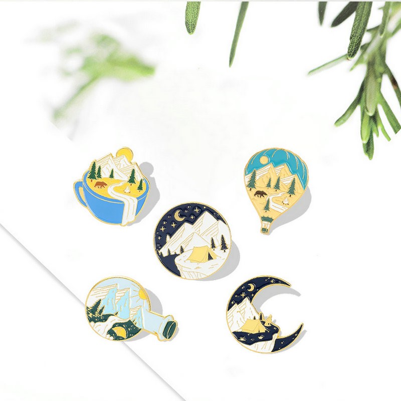 Camping Abenteuer Emaille Pins – Kids Outdoor Adventure Bewertung und Preis