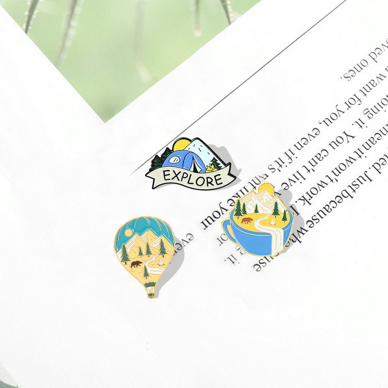 Camping Abenteuer Emaille Pins – Kids Outdoor Adventure Bewertung und Preis