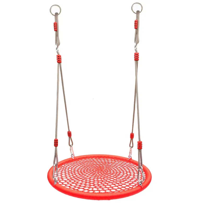 80/100cm Runde Spinnennetz-Sch – Kids Outdoor Nest Swing Bewertung und Preis
