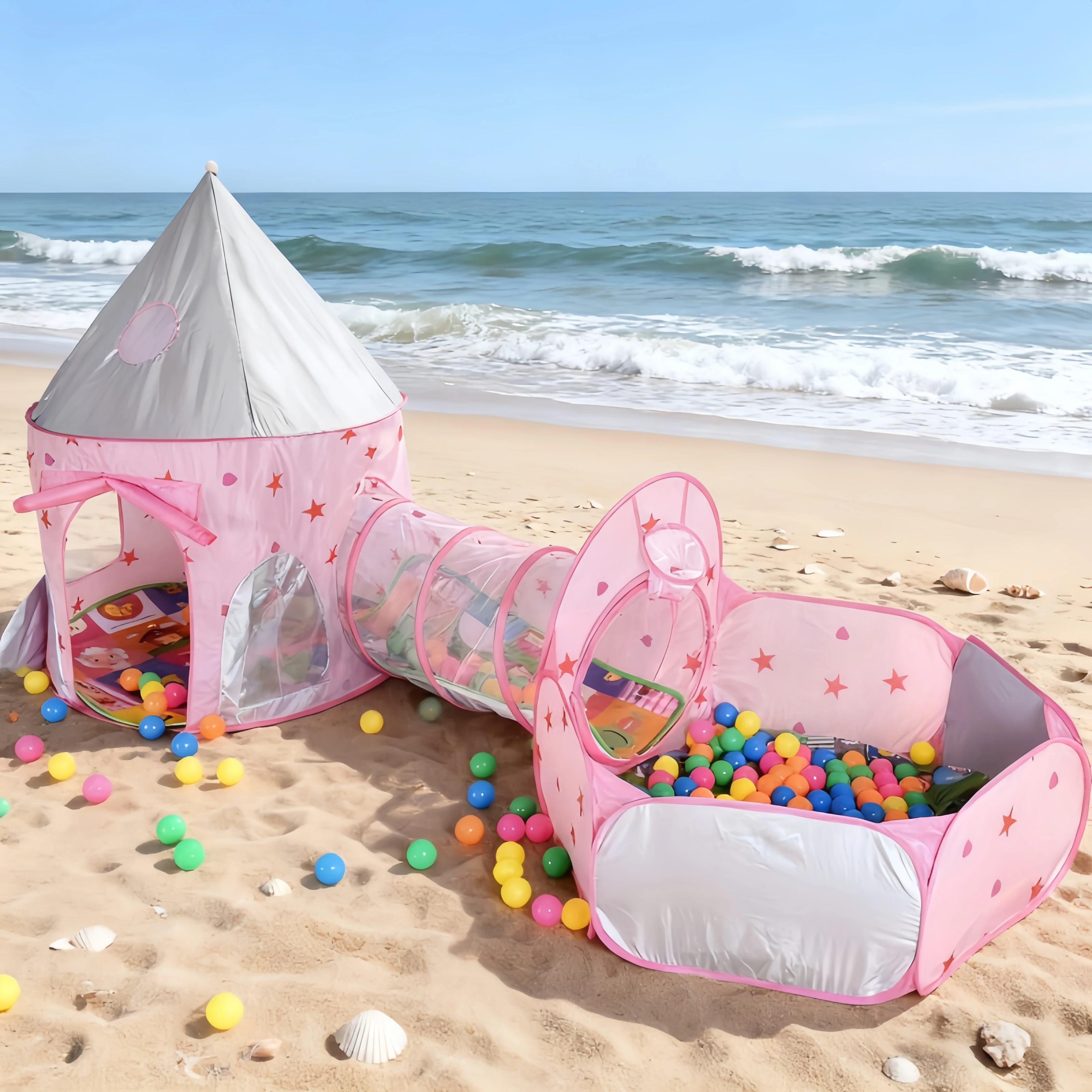 3-in-1-Zelthaus für Kinder, tr – Kids Outdoor Wendy House Bewertung und Preis