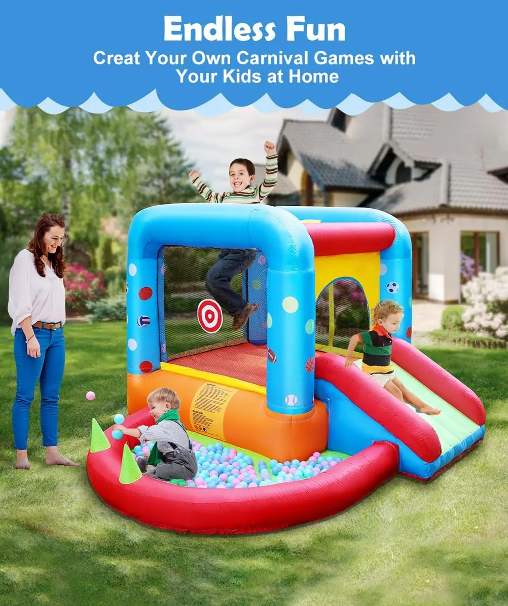 Step4Fun Aufblasbares Hüpfhaus – Kids Outdoor House Bewertung und Preis