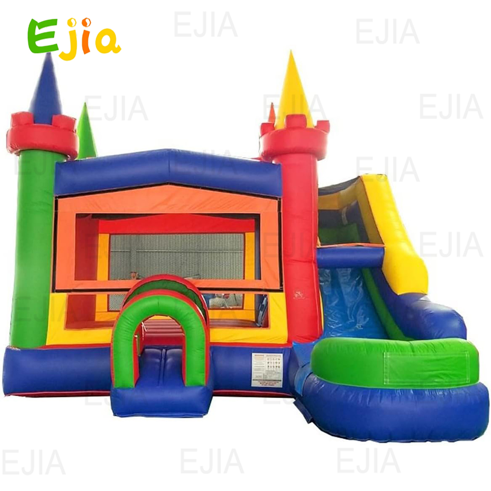 19FT Regenbogen-/Tropen-Kombin – Kids Outdoor Jump House Bewertung und Preis