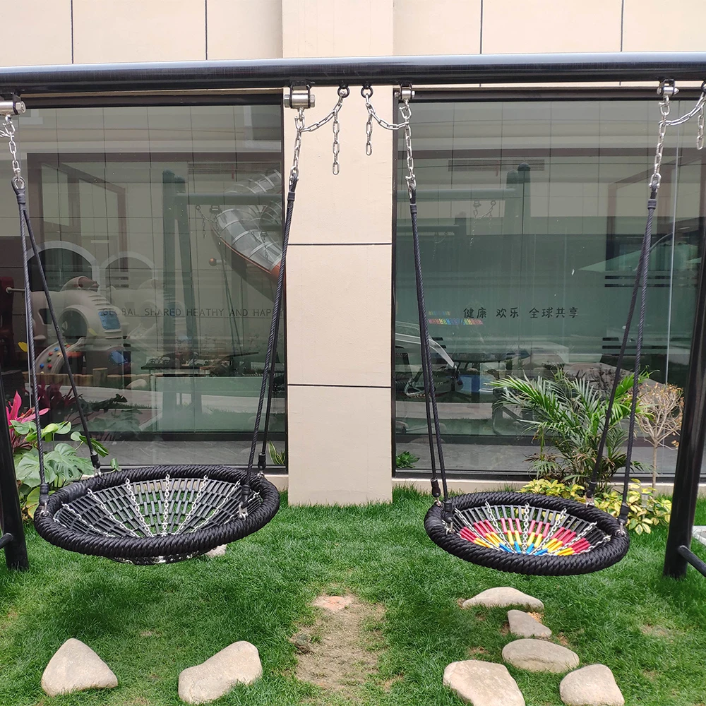 Hochwertige Runde Kinder-Doppe – Kids Outdoor Nest Swing Bewertung und Preis