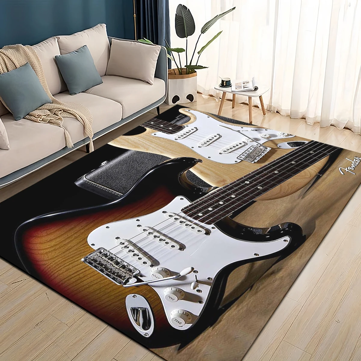 3D Retro Fender Logo Gitarreni – Kids Outdoor Instruments Bewertung und Preis