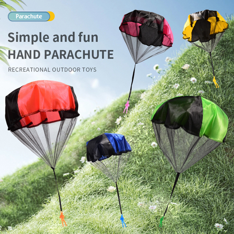 3/6-teiliges Fallschirmspielze – Kids Outdoor Easter Gifts Bewertung und Preis