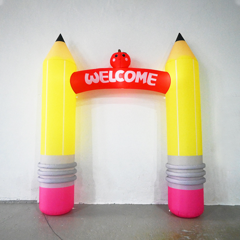 9FT aufblasbare Bleistiftbogen – Kids Outdoor Decor Bewertung und Preis