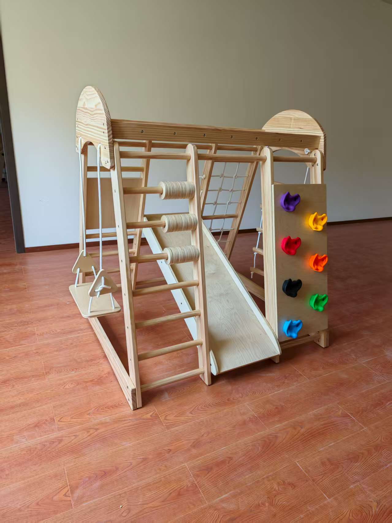 Holz-Klettergerüst für Kinder  – Kids Indoor Outdoor Games Bewertung und Preis