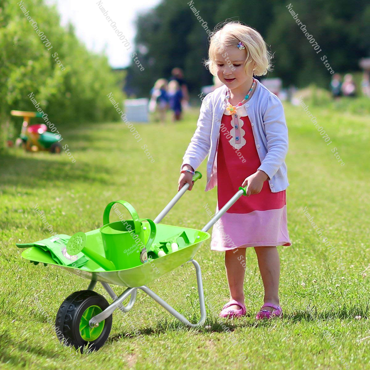 Kinder-Schubkarre für Draußen, – Kids Outdoor Set Bewertung und Preis