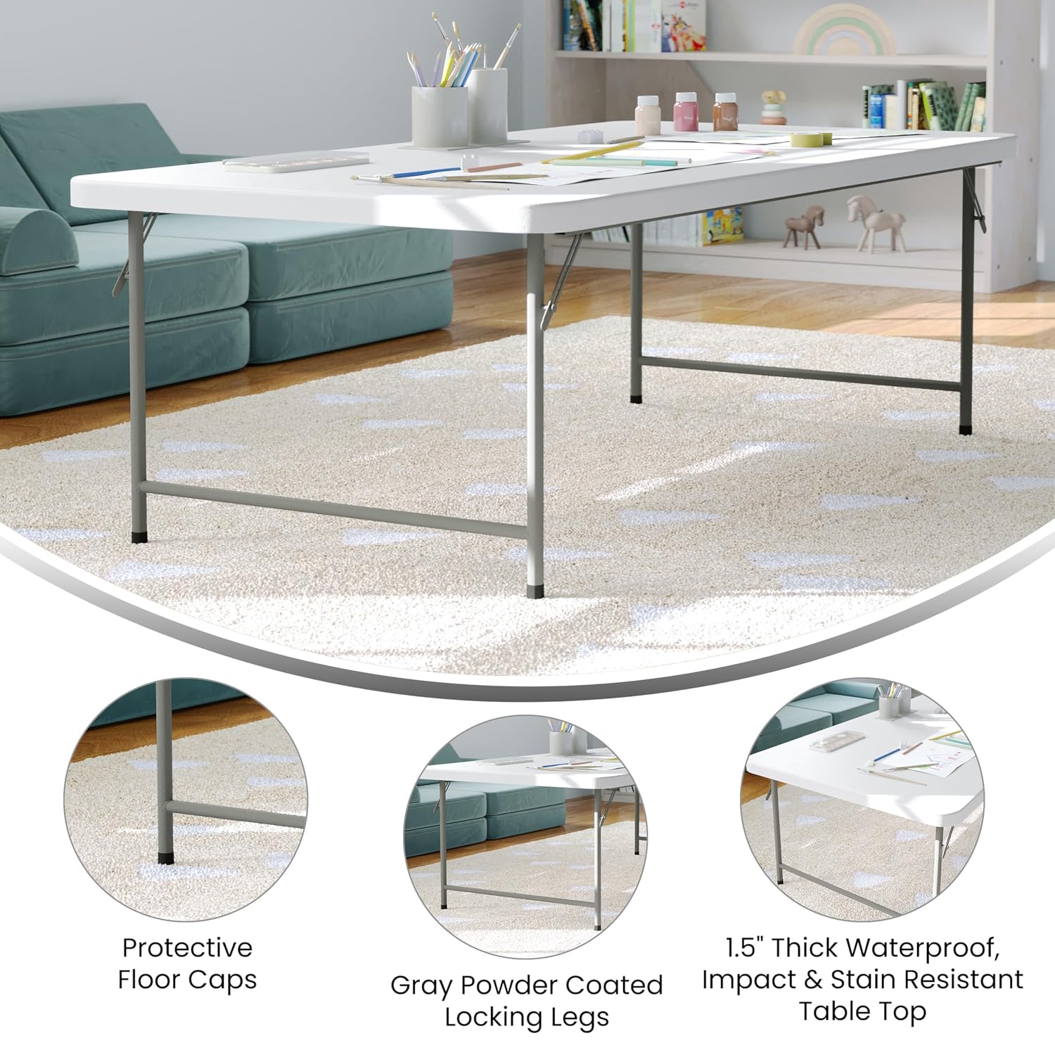 Kinder-Klapptisch aus Kunststo – Kids Outdoor Table Bewertung und Preis