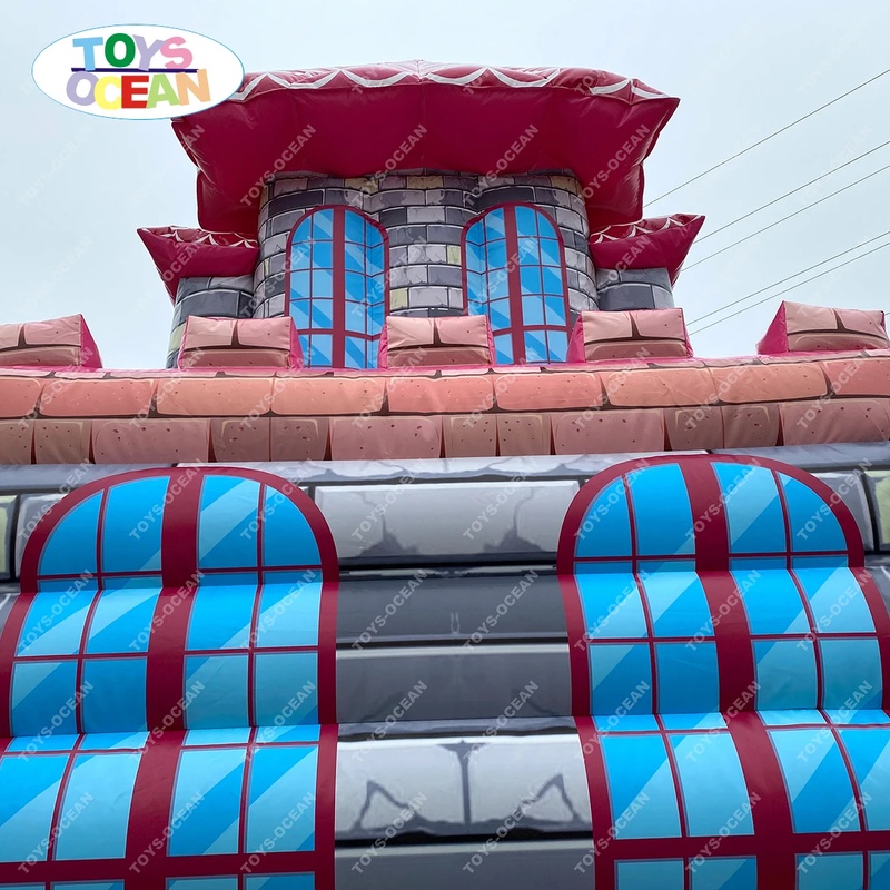 Maßgefertigter Großer Outdoor- – Kids Outdoor Jump House Bewertung und Preis
