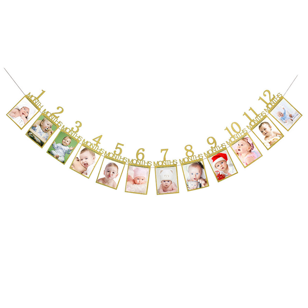 12-Monats-Gold-Baby-Geburtstag – Kids Outdoor Decor Bewertung und Preis