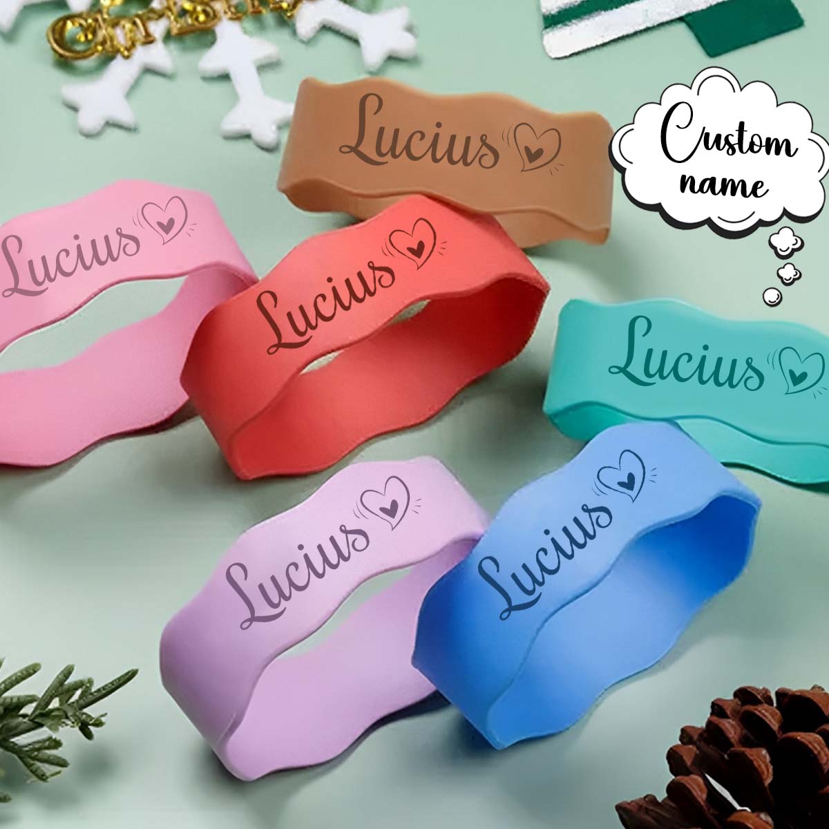 Personalisierbares Silikon-Bec – Kids Outdoor Decor Bewertung und Preis