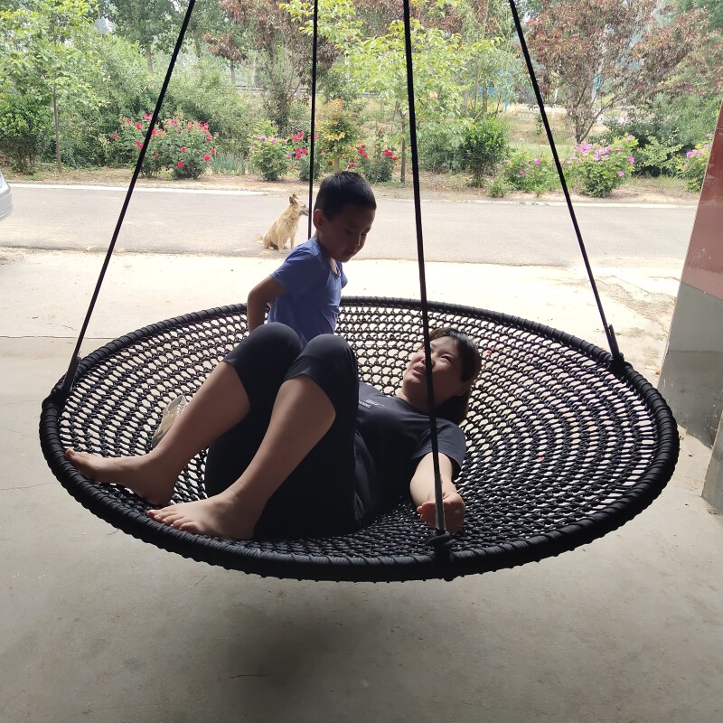 Große Runde Schaukelscheibe fü – Kids Outdoor Nest Swing Bewertung und Preis