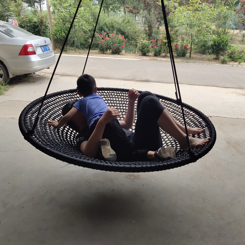 Große Runde Schaukelscheibe fü – Kids Outdoor Nest Swing Bewertung und Preis